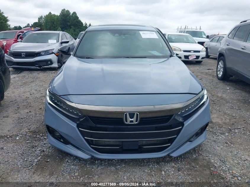 2022 Honda Accord Sport 2.0T VIN: 1HGCV2F37NA020471 Lot: 40277569