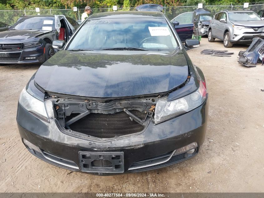 2012 Acura Tl VIN: 19UUA8F59CA001308 Lot: 40277584