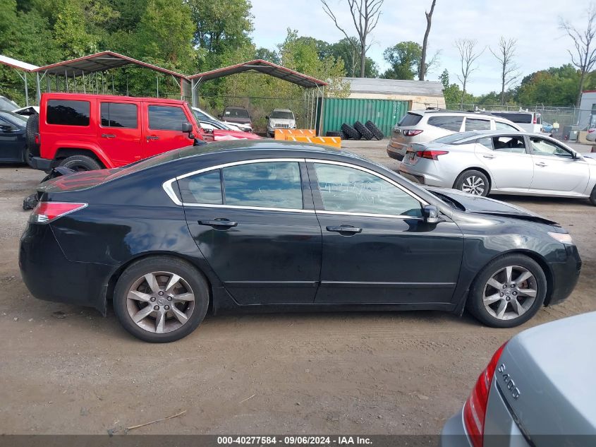 2012 Acura Tl VIN: 19UUA8F59CA001308 Lot: 40277584