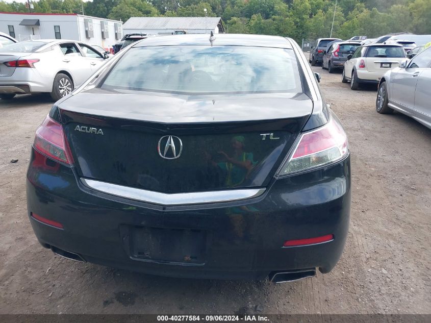 2012 Acura Tl VIN: 19UUA8F59CA001308 Lot: 40277584