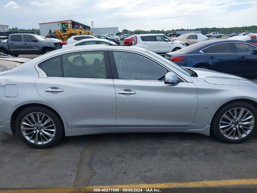 2020 Infiniti Q50 Luxe VIN: JN1EV7AP7LM206881 Lot: 40277599