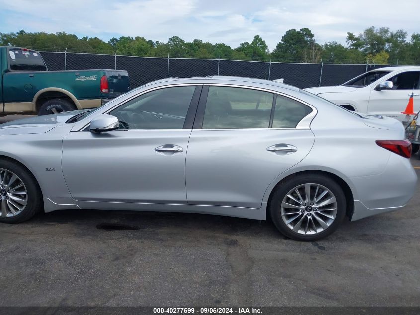 2020 Infiniti Q50 Luxe VIN: JN1EV7AP7LM206881 Lot: 40277599