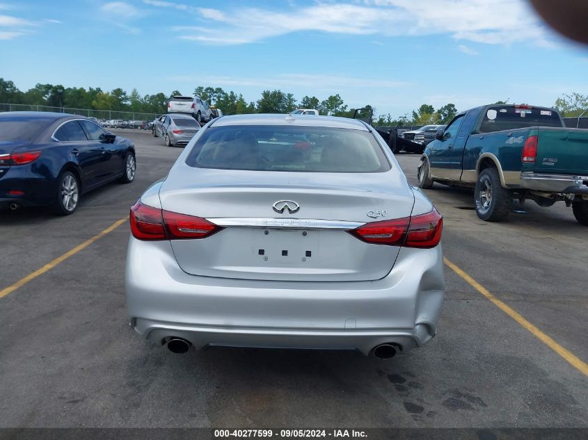 2020 Infiniti Q50 Luxe VIN: JN1EV7AP7LM206881 Lot: 40277599