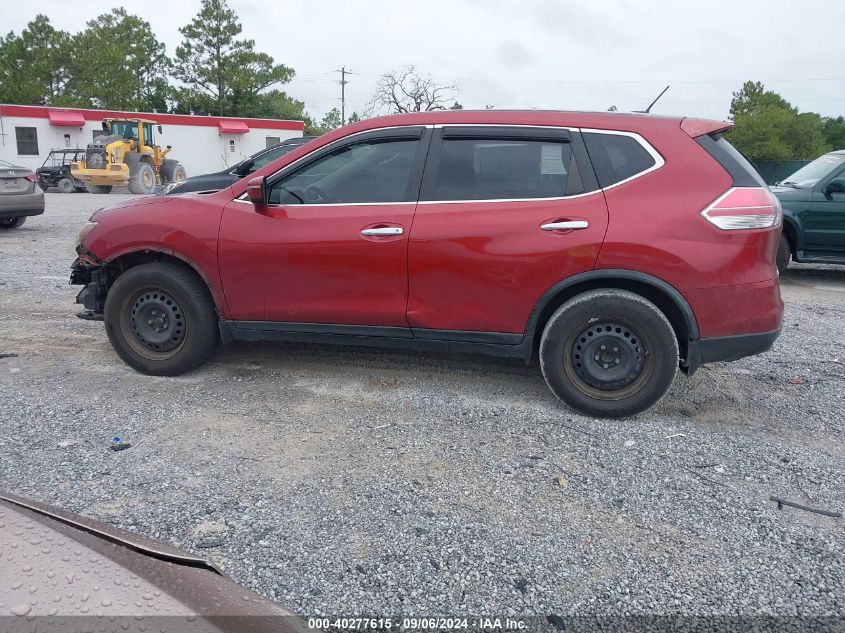 2015 Nissan Rogue S/Sl/Sv VIN: KNMAT2MT5FP538804 Lot: 40277615