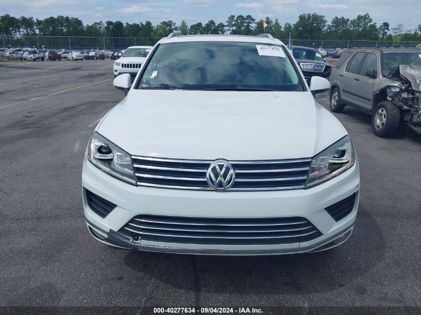 2015 Volkswagen Touareg V6 Lux VIN: WVGEF9BP0FD006056 Lot: 40277634