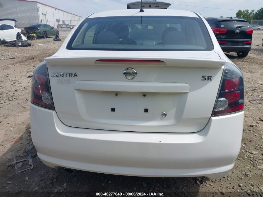 2012 Nissan Sentra 2.0 Sr VIN: 3N1AB6AP0CL730532 Lot: 40277649