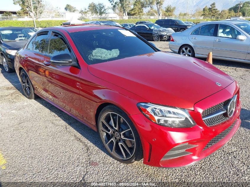 WDDWF8DB7KR432270 2019 MERCEDES-BENZ C CLASS - Image 1