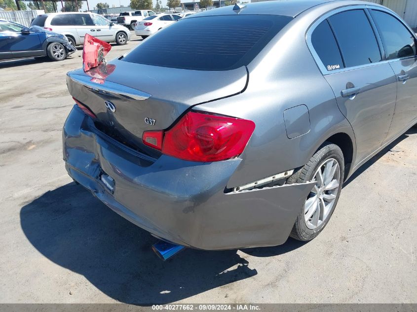 2013 Infiniti G37X VIN: JN1CV6AR5DM770355 Lot: 40277662