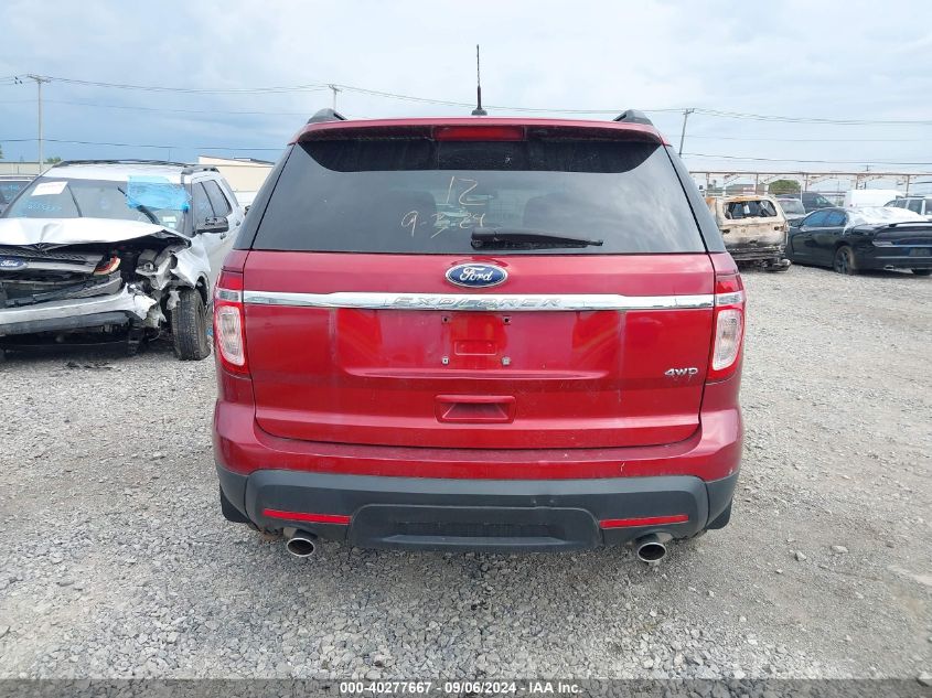 2014 Ford Explorer VIN: 1FM5K8B82EGB61235 Lot: 40277667