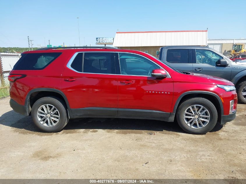 2022 Chev Traverse Lt1 Fwd W/C Fwd Lt Cloth VIN: 1GNERGKW5NJ117541 Lot: 40277676