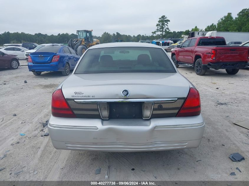 2006 Mercury Grand Marquis Gs VIN: 2MEFM74V86X620570 Lot: 40277738