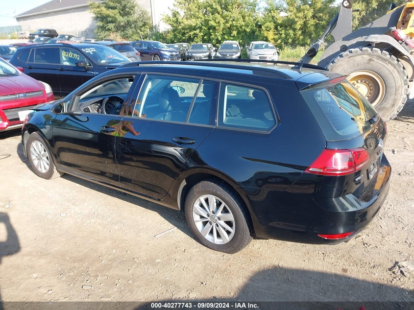 2016 VOLKSWAGEN GOLF SPORTWAGEN TSI S 4-DOOR - 3VWC17AU0GM513595