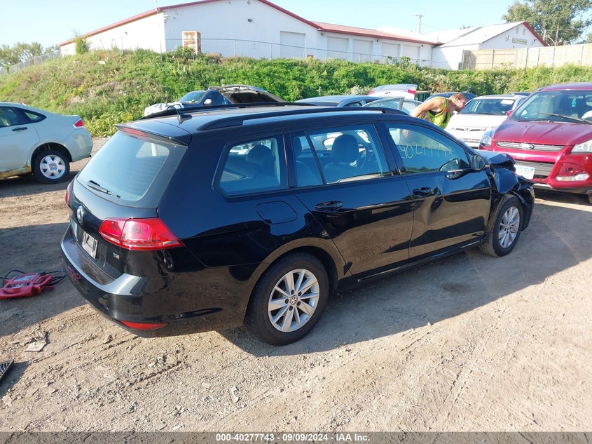2016 VOLKSWAGEN GOLF SPORTWAGEN TSI S 4-DOOR - 3VWC17AU0GM513595