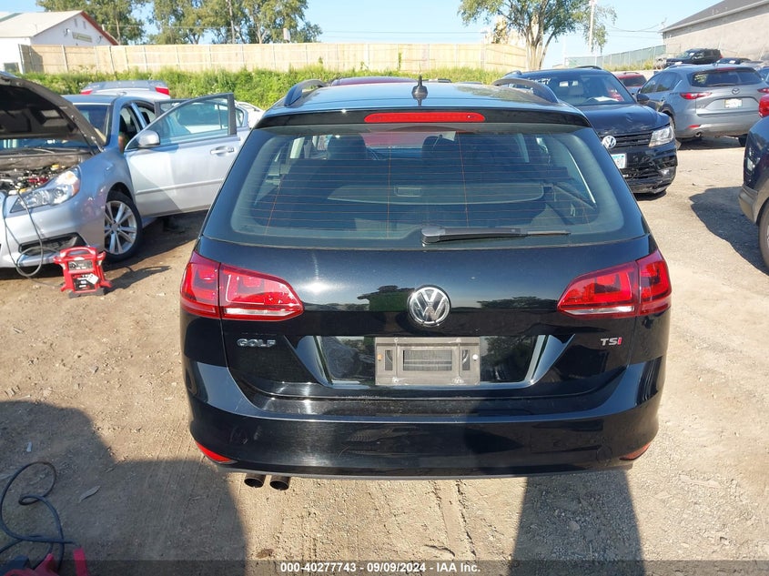 2016 VOLKSWAGEN GOLF SPORTWAGEN TSI S 4-DOOR - 3VWC17AU0GM513595