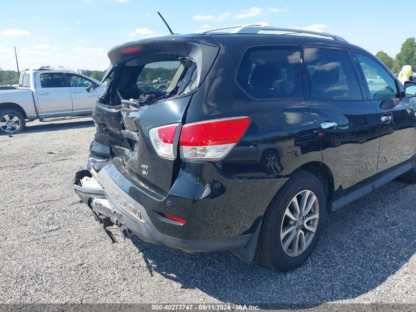 2014 Nissan Pathfinder S/Sv/Sl/Platinum VIN: 5N1AR2MM1EC721108 Lot: 40277747