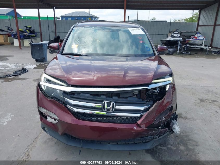 2018 Honda Pilot Ex VIN: 5FNYF5H30JB012195 Lot: 40277753