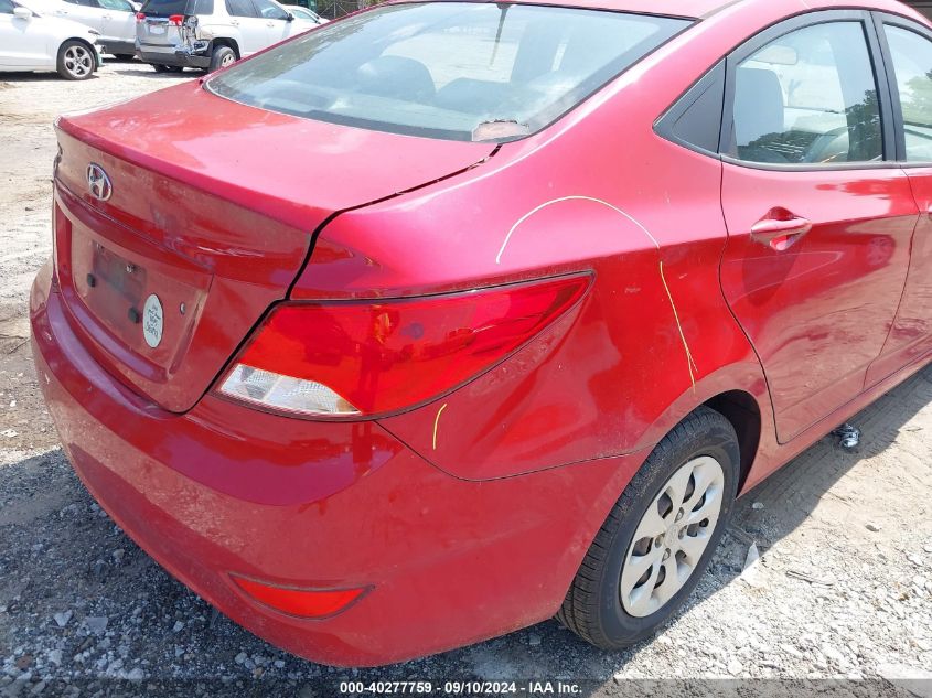 2017 Hyundai Accent Se VIN: KMHCT4AE5HU280262 Lot: 40277759