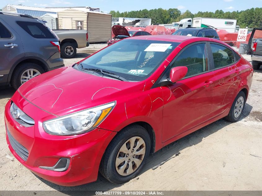 2017 Hyundai Accent Se VIN: KMHCT4AE5HU280262 Lot: 40277759