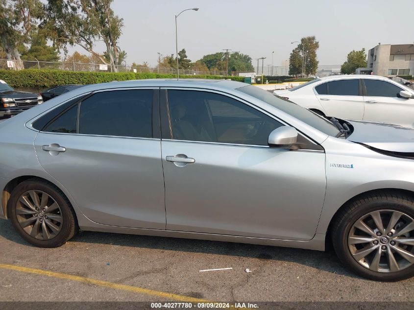 2015 Toyota Camry Hybrid Xle VIN: 4T1BD1FK3FU145932 Lot: 40277780