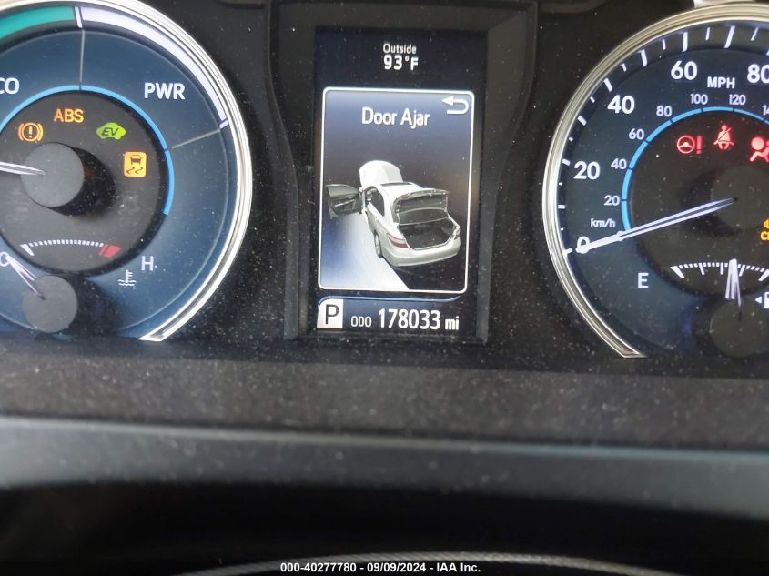 2015 TOYOTA CAMRY HYBRID XLE - 4T1BD1FK3FU145932