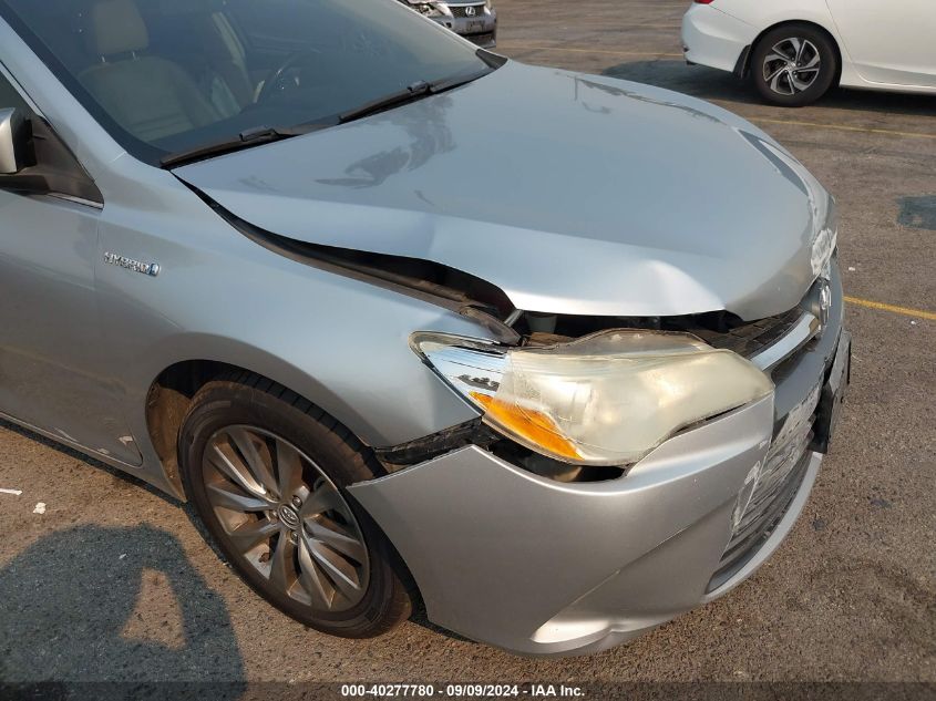 2015 TOYOTA CAMRY HYBRID XLE - 4T1BD1FK3FU145932