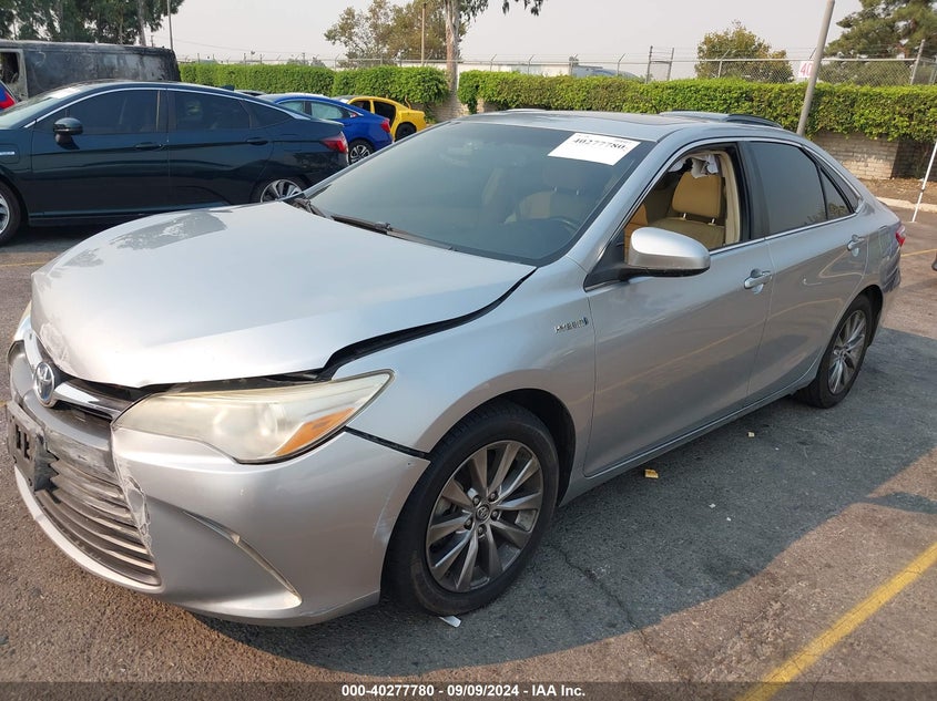 2015 TOYOTA CAMRY HYBRID XLE - 4T1BD1FK3FU145932