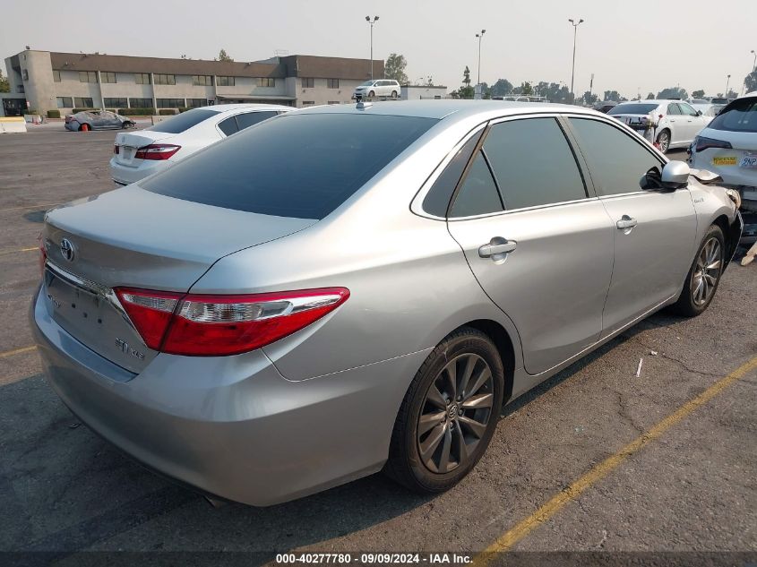 2015 TOYOTA CAMRY HYBRID XLE - 4T1BD1FK3FU145932