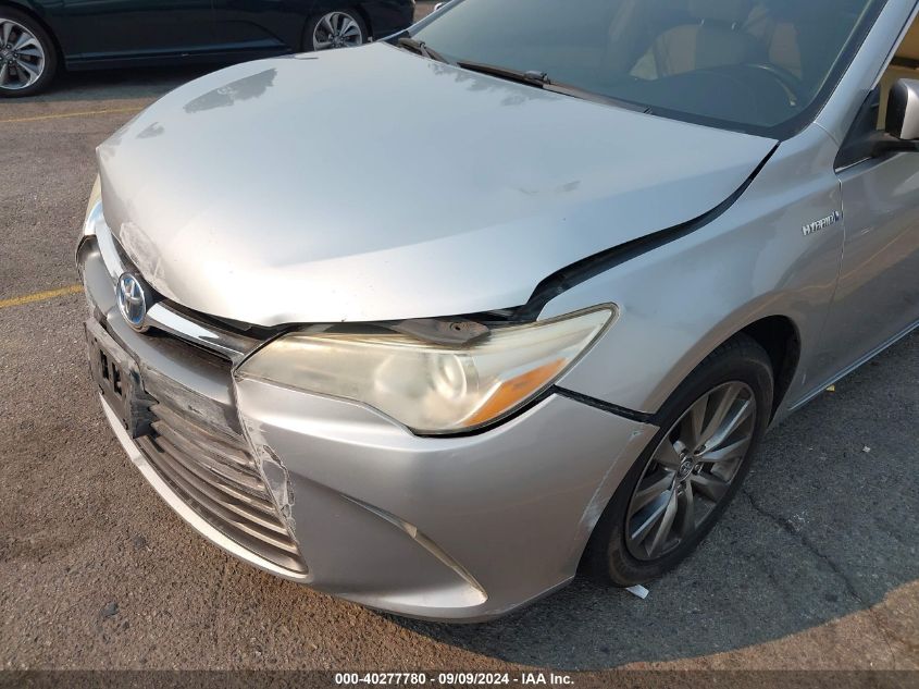 2015 TOYOTA CAMRY HYBRID XLE - 4T1BD1FK3FU145932