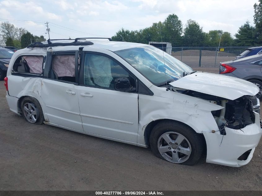 2012 Dodge Grand Caravan Sxt VIN: 2C4RDGCG6CR196372 Lot: 40277786