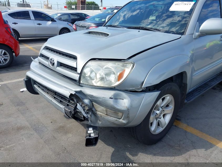 2005 Toyota 4Runner Sr5 Sport V6 VIN: JTEZU14RX50049879 Lot: 40277819