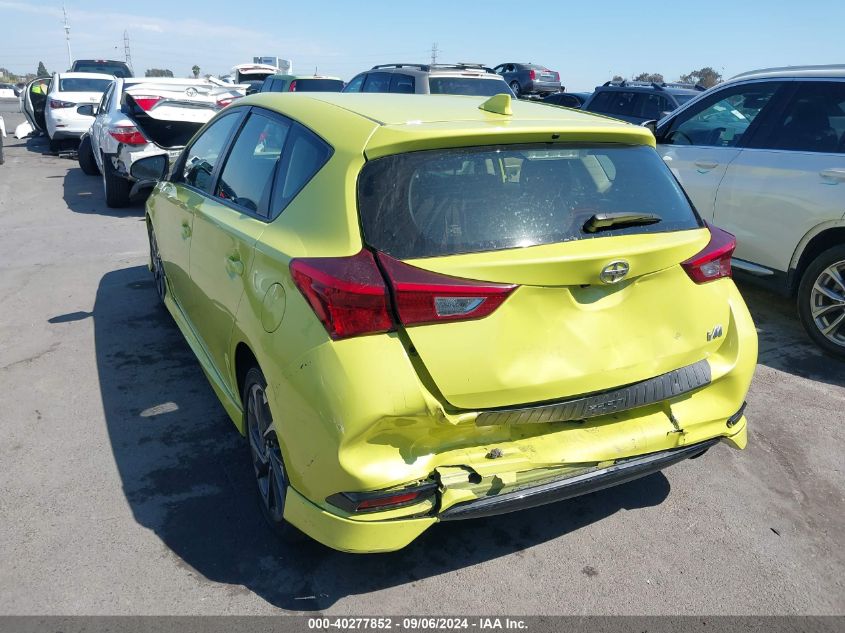 2016 Scion Im VIN: JTNKARJE5GJ514611 Lot: 40277852