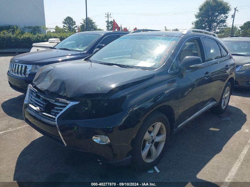 VIN 2T2BK1BA6EC242301 2014 LEXUS RX 350 no.2