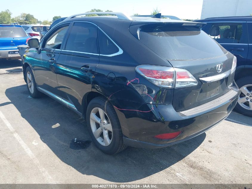 VIN 2T2BK1BA6EC242301 2014 LEXUS RX 350 no.3