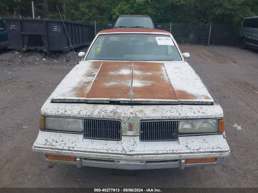 1987 Oldsmobile Cutlass Supreme VIN: 1G3GR11Y2HP345922 Lot: 40277913