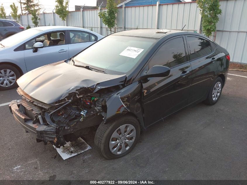 VIN KMHCT4AE6FU912442 2015 Hyundai Accent, Gls no.2