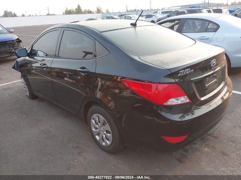 VIN KMHCT4AE6FU912442 2015 Hyundai Accent, Gls no.3