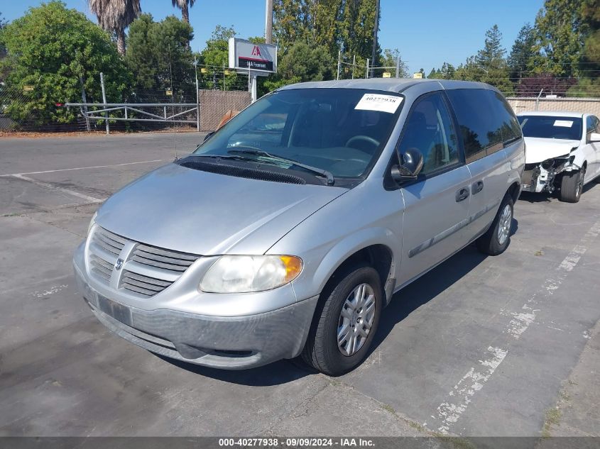 2005 Dodge Caravan Se VIN: 1D4GP25BX5B316441 Lot: 40277938