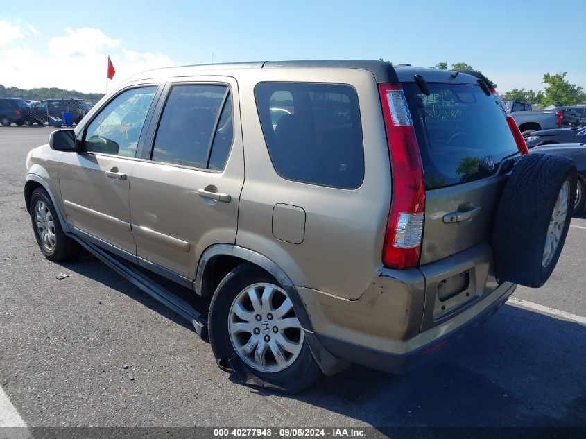 JHLRD78955C021037 2005 Honda Cr-V Se/Ex