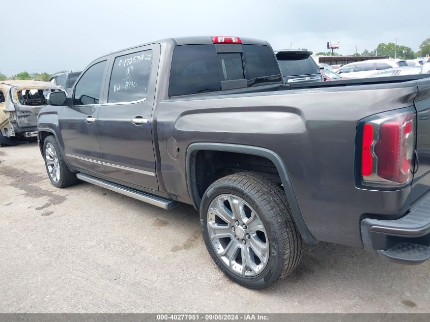 2017 GMC Sierra 1500 Denali VIN: 3GTU2PEJ8HG268940 Lot: 40277951