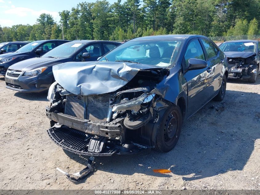 2015 Toyota Corolla Le VIN: 2T1BURHE4FC257257 Lot: 40277988