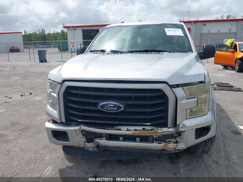 2016 Ford F-150 Supercrew VIN: 1FTEW1CP4GKF76367 Lot: 40278013