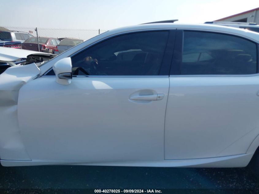 2014 Lexus Is 250 VIN: JTHCF1D28E5011205 Lot: 40278025