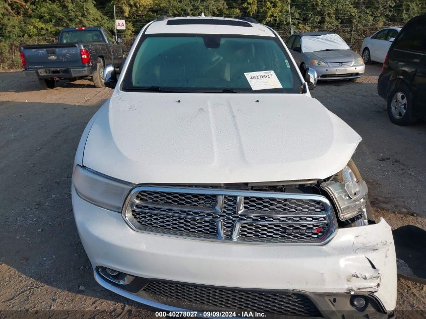 2015 Dodge Durango Citadel VIN: 1C4RDJEG3FC148142 Lot: 40278027