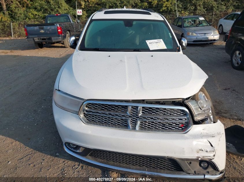 2015 Dodge Durango Citadel VIN: 1C4RDJEG3FC148142 Lot: 40278027