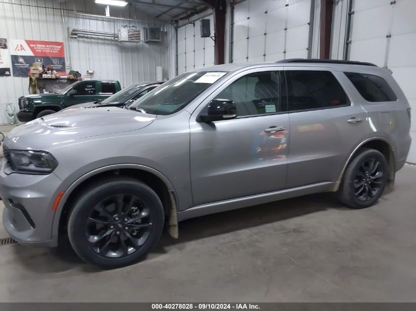 2021 Dodge Durango Gt Plus Awd VIN: 1C4RDJDG3MC556090 Lot: 40278028