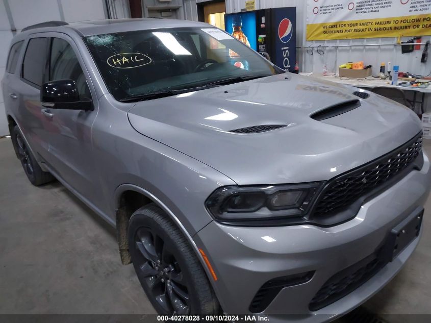 2021 Dodge Durango Gt Plus Awd VIN: 1C4RDJDG3MC556090 Lot: 40278028