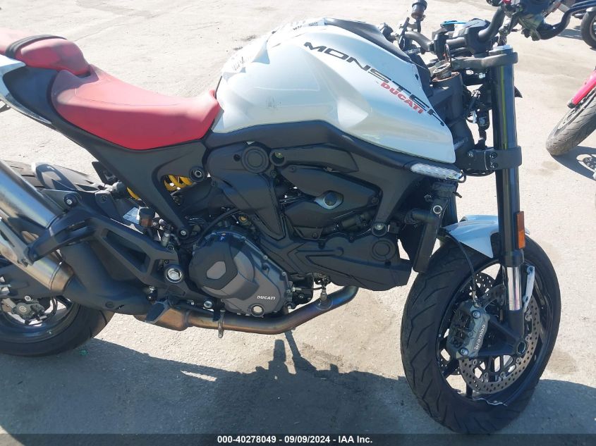 2024 Ducati Monster VIN: ZDMMAMDT1RB008544 Lot: 40278049