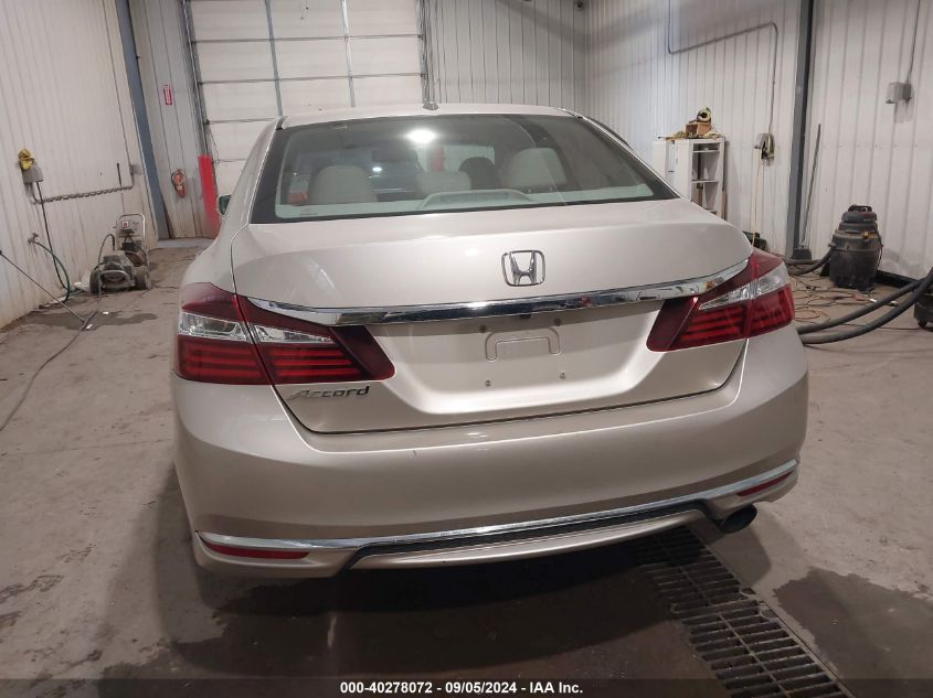 1HGCR2F80GA044761 2016 Honda Accord Ex-L