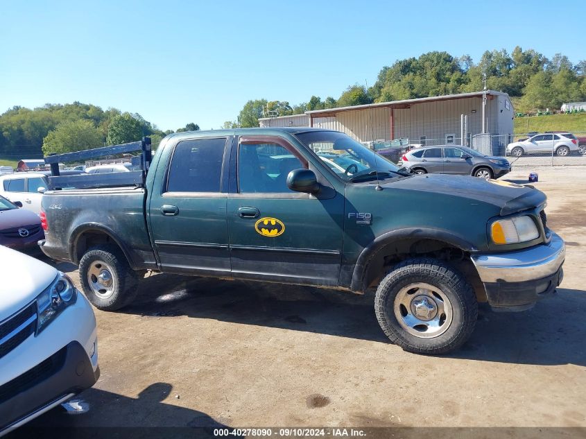 2002 Ford F-150 Lariat/Xlt VIN: 1FTRW08602KD19517 Lot: 40278090