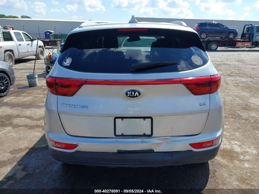 KNDPNCAC0H7088738 2017 Kia Sportage Ex